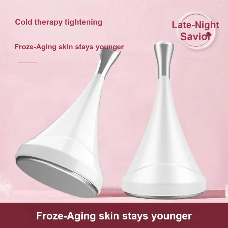 LMLTOP Beauty Anti Puffiness Eye Roller With Ice Beads Cold Therapy Device-1