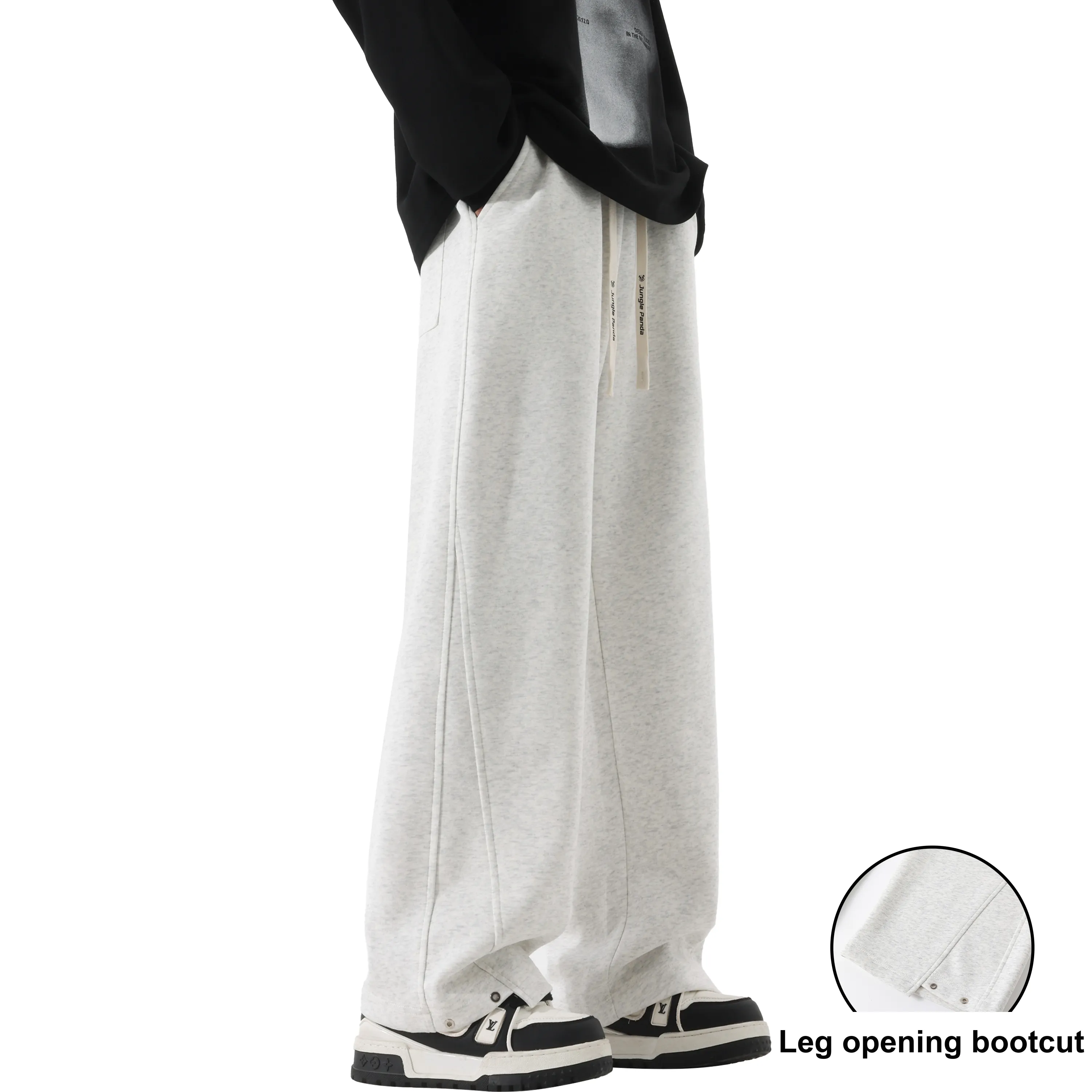JUNGLE PANDA Knitted Sweatpants Unisex