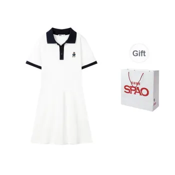 SPAO Short Sleeved Dress Women's Shopping Bag
