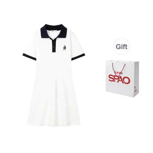 SPAO Short Sleeved Dress Women's Shopping Bag