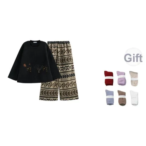 Same Language Пижамный комплект Женский день · Bracken коричневый · Bohemian полосы