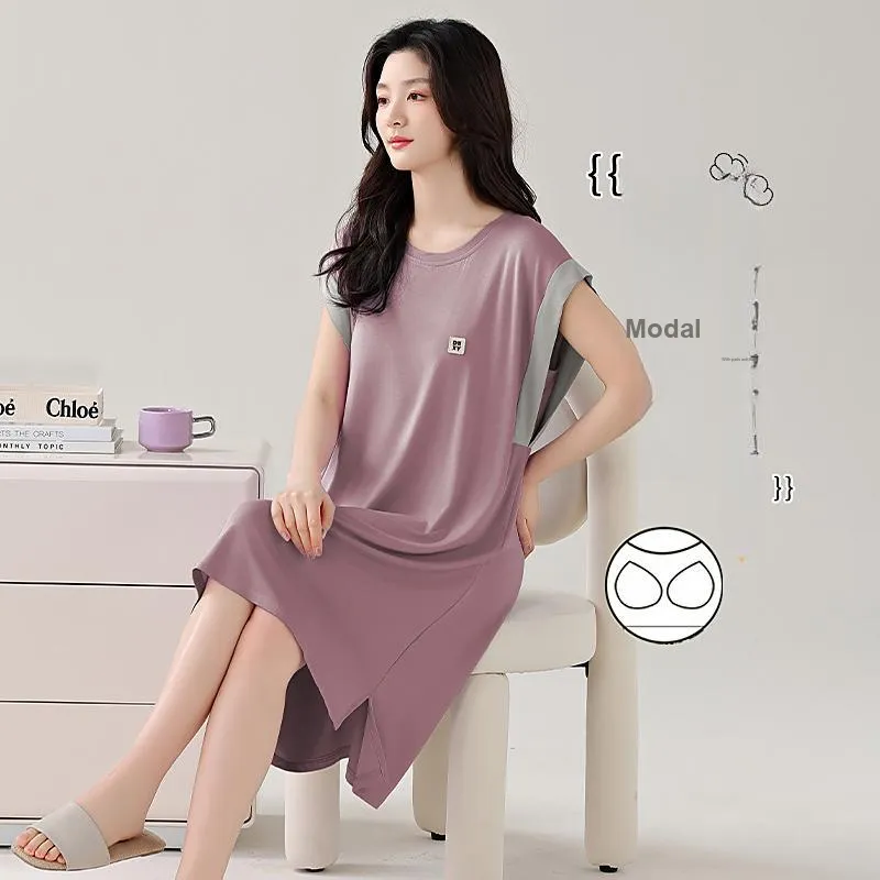 GOSO Nightgown Women's Haze Purple-5