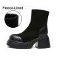Black Fleece-Lined