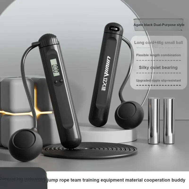 Lijiujia Aerobic Fat Reduction Counting Jump Rope Unisex-6