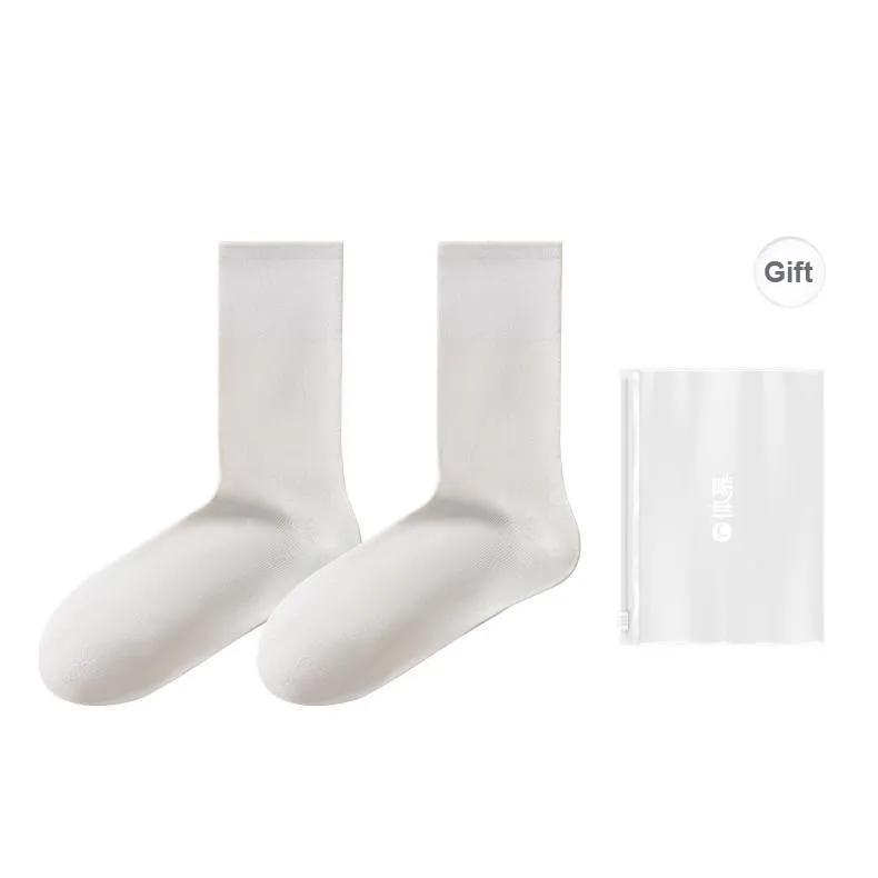 Temooues Unisex Mid Calf Socks-11