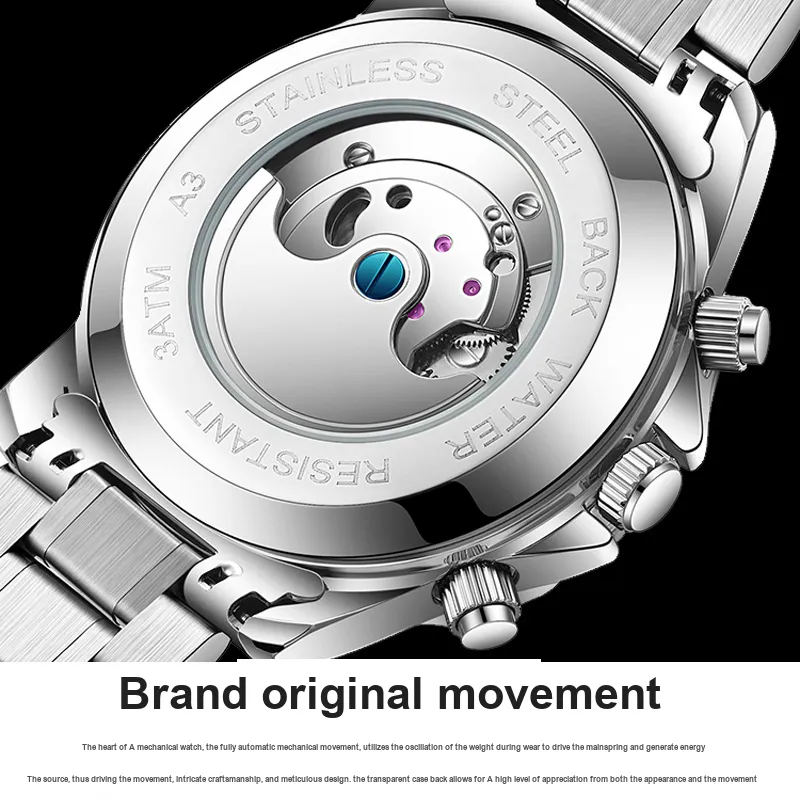RUIGE Men Watch-3