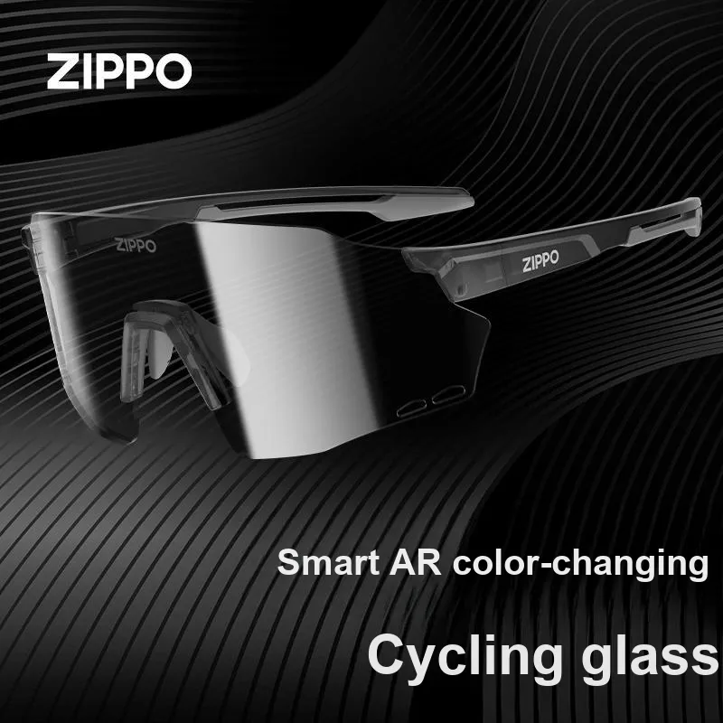ZIPPO TR90 Irregular Shape Sunglasses Unisex Sea Night Black-2