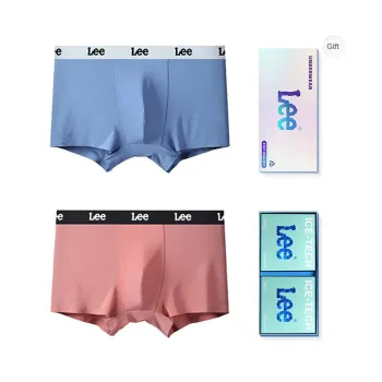 Lee Underpants Men's Gift Box Of 2 Strips