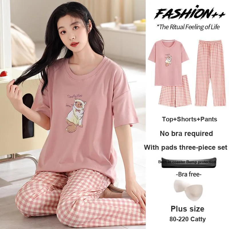 MADALLO Pajama Set Women's Pink-6