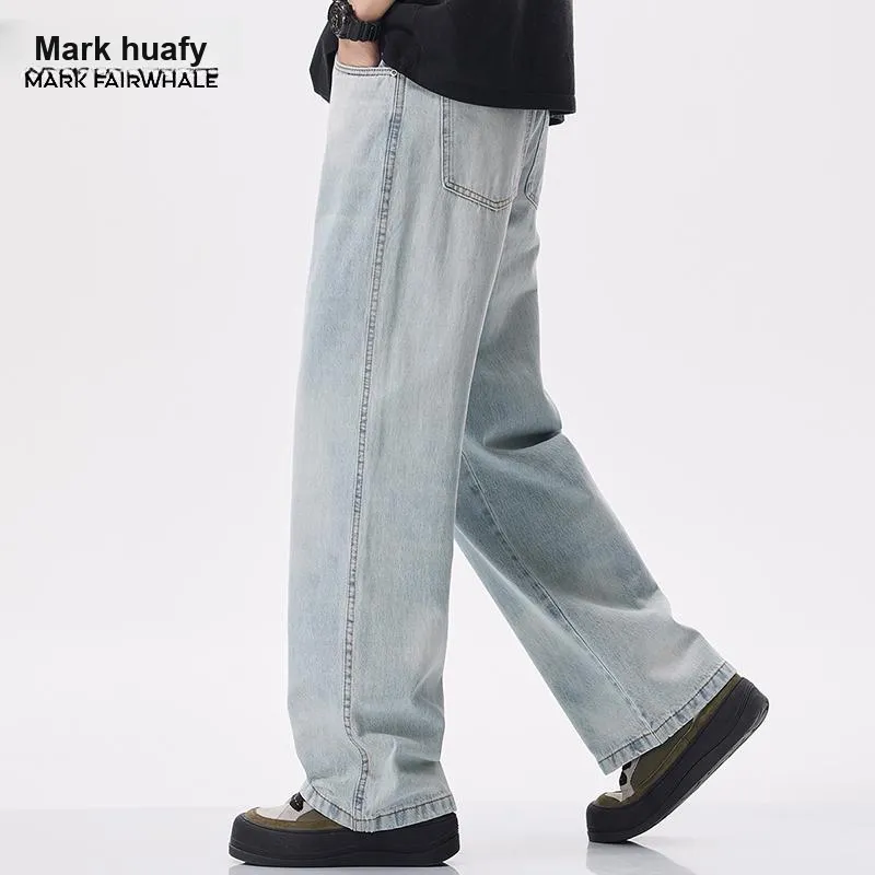 FAIRWHALE Jeans Unisex Light Blue-1