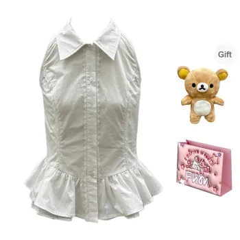 FLIM Tank Tops Women's White Bear Box