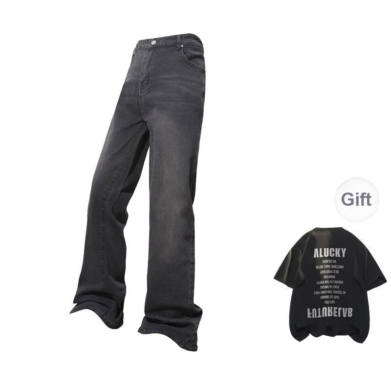 BRUMAIRE Jeans Unisex Yellow Mud Jeans Comes With White Short Sleeved Top-6