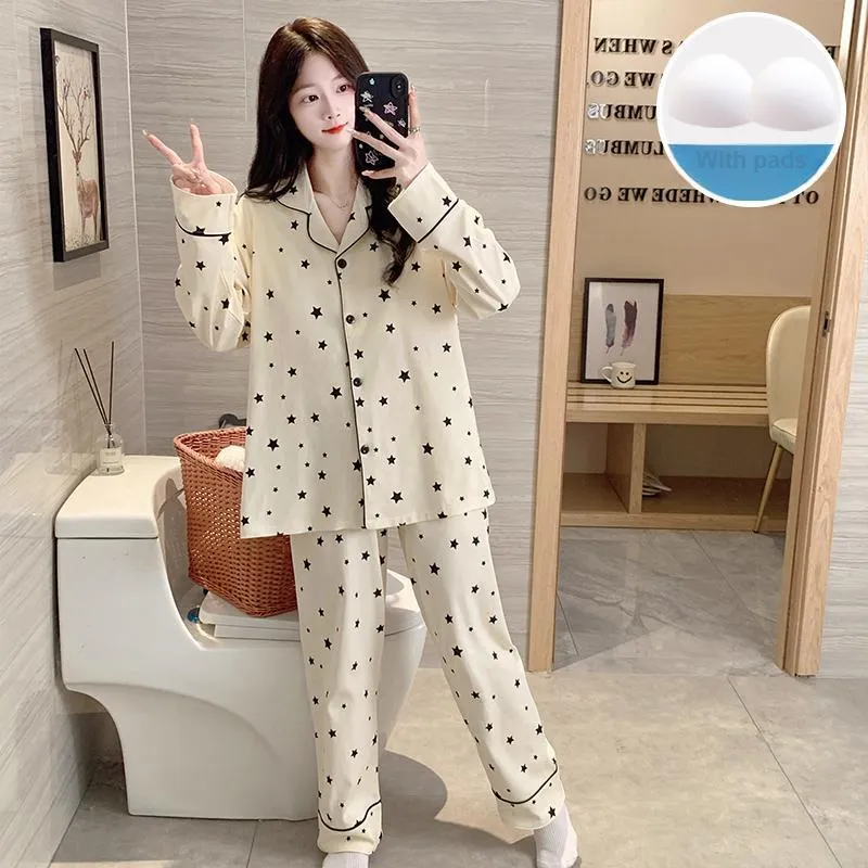 Sleeping Beauty Pajama Set Women's Apricot-5