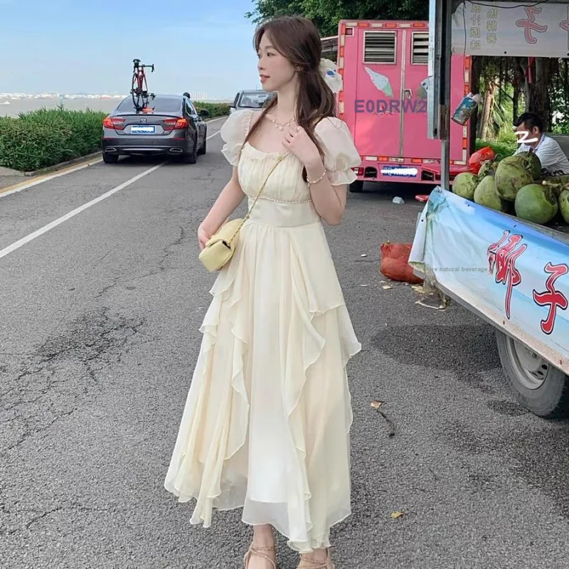 PAIN OR PLEASURE Short Sleeved Dresses Women's-8