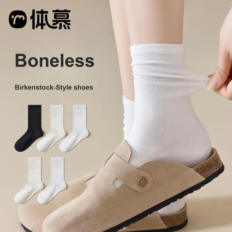 Temooues Unisex Mid-Calf Socks-7