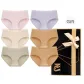A Set; Light Pink+Skin+Gray Green+Light Purple+Ginger Yellow+Ginger Yellow