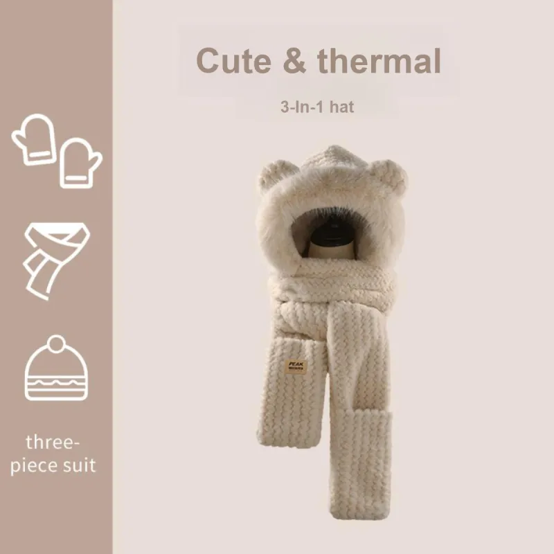 PEAK Knit Scarves Unisex-3