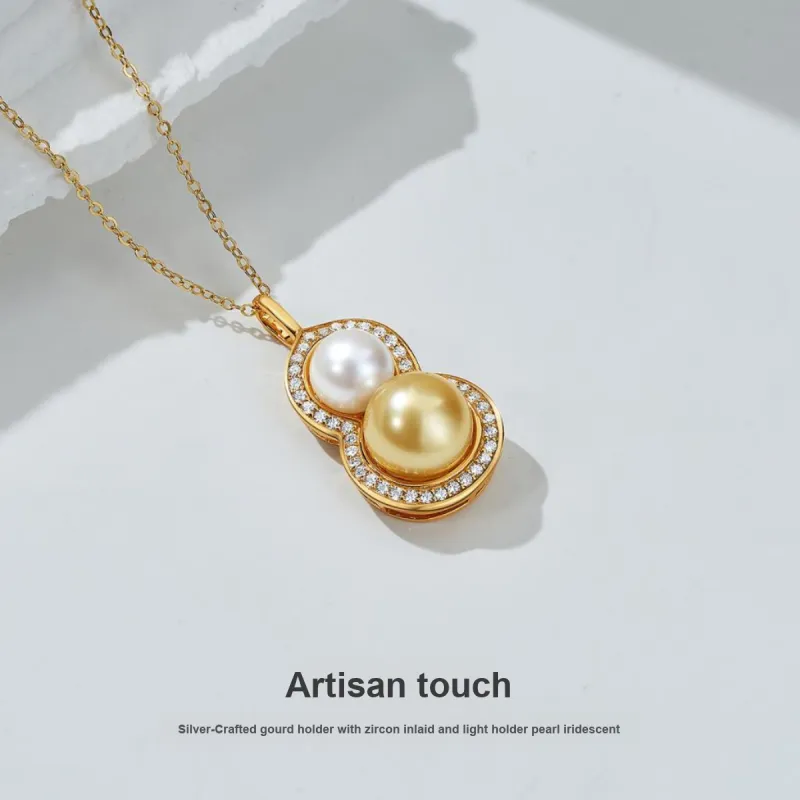 ME LUXE Pearl Pendant, Niche Design Women's-4