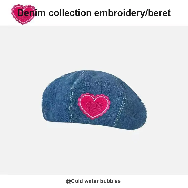 OXO OVERLOAD Denim Berets Unisex-5