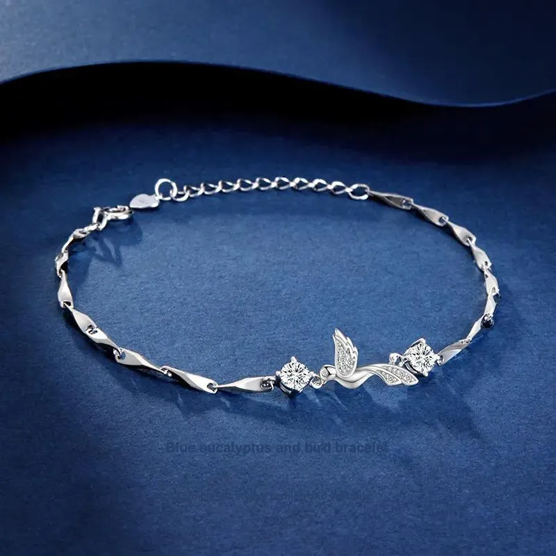 MISS TOOYA S999 Fine Silver Bracelets Women's-1