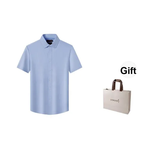 JUDGER Светло-синие мужские рубашки