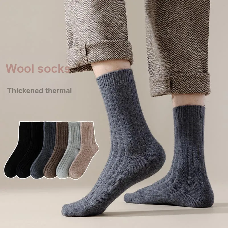 AOKANG Mid Calf Socks Men's 3 Pack-1