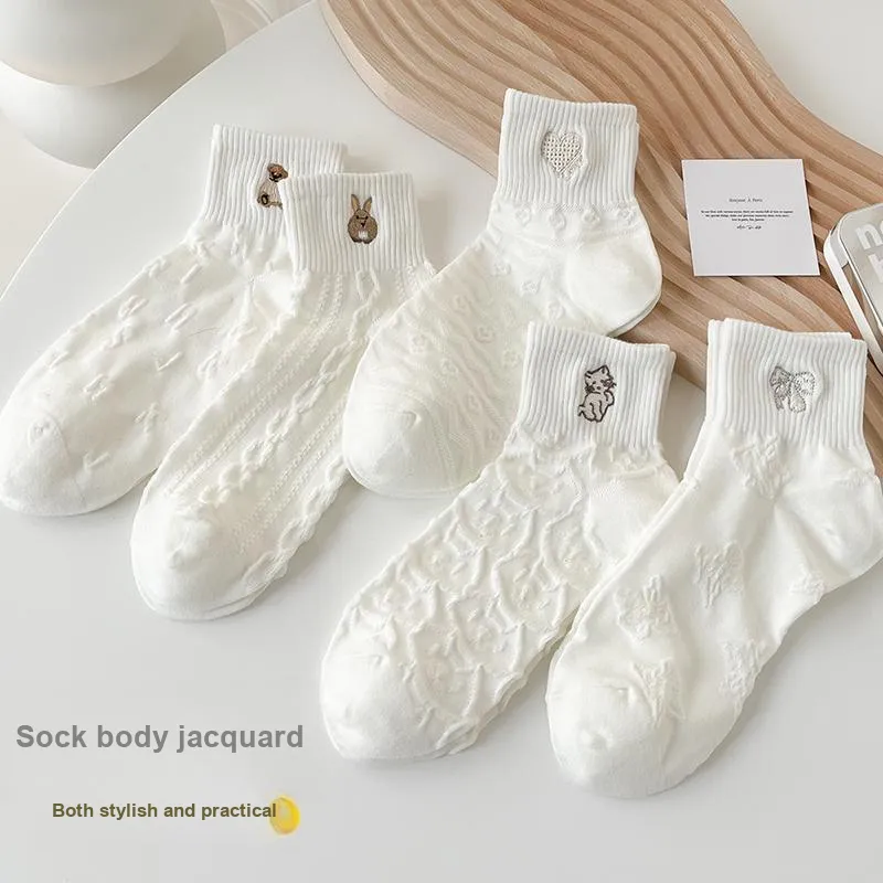 JIAZINI Ankle Socks Women's Combo Set-28