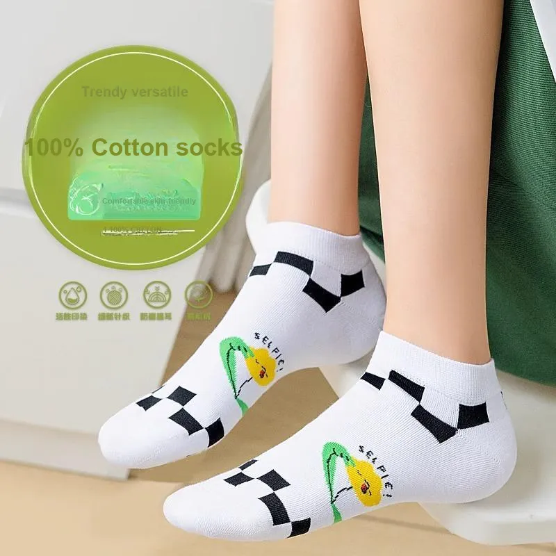 SALOATO Ankle Socks Women's 5 Pack-37