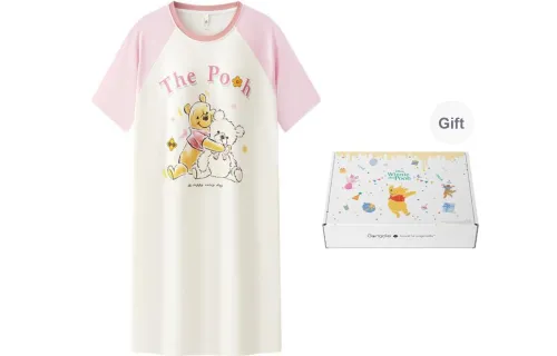 Gongdie x Disney Nightgown Women's Gift Box Set Pink Apricot
