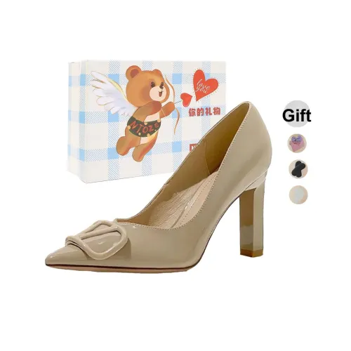 NTOZE Грубый каблук Высокие каблуки Женские