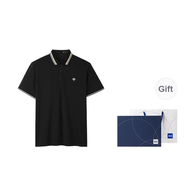 HLA The Heart Is The Series Polo Shirt Men's-46