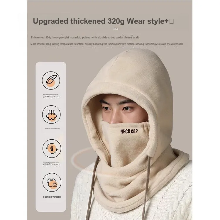 ETRAVEL Polar Fleece Hoods & Plush Hats Unisex-2