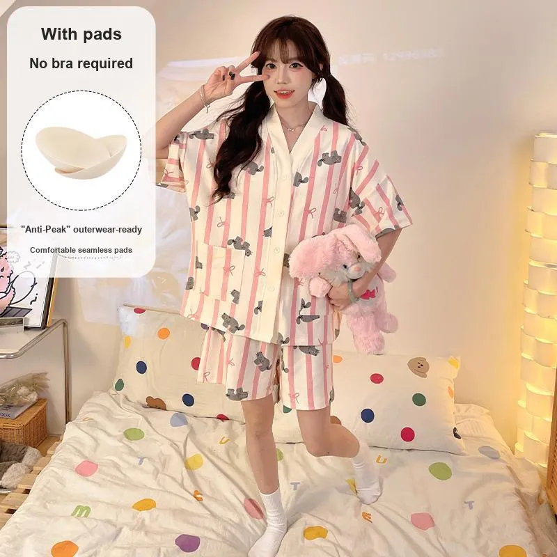 O'MESIK Pajama Set Women's Pink-5