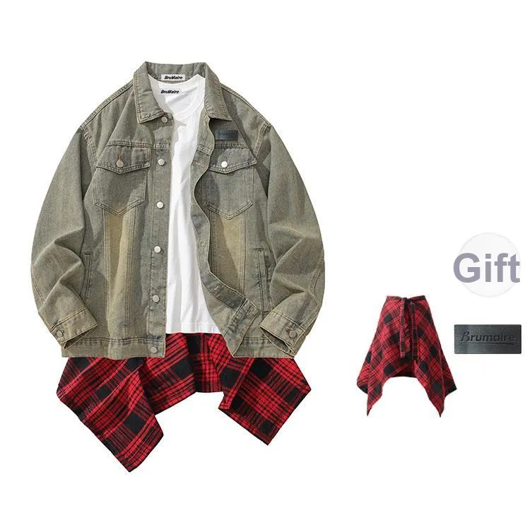 BRUMAIRE Denim Jacket Unisex Blue-6