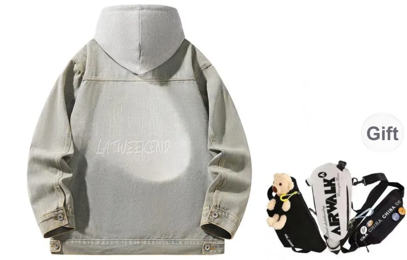 LA'T.WEEKEND Denim Jacket Unisex-67