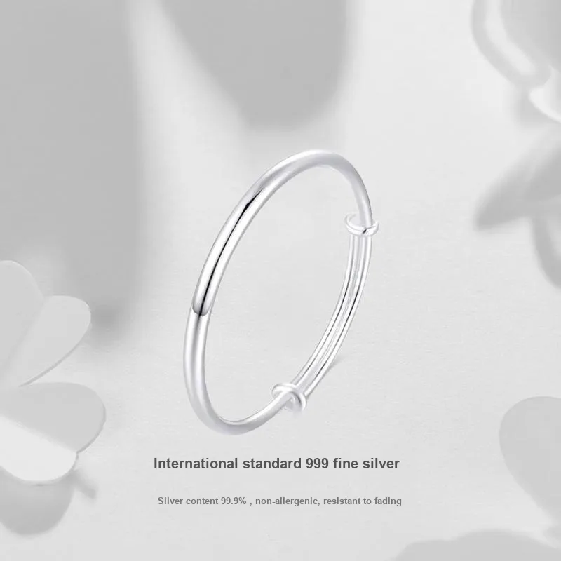 JUICY GRAPE S999 Fine Silver Bangles Women's-2