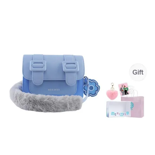 MERIMIES Pu Shoulder Bag Small Size Women's Blue