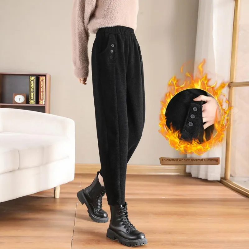 TERRE BLEUE Casual Pants Women's Black-1