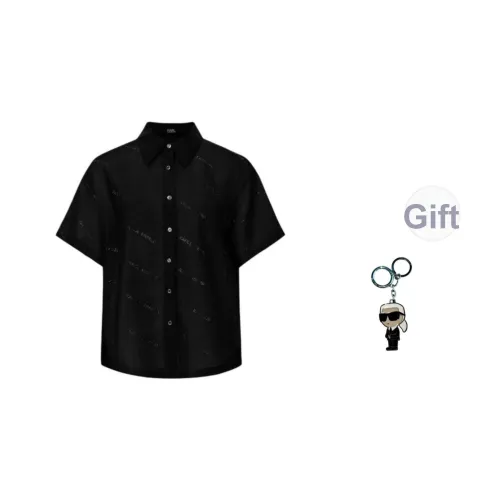 Karl Lagerfeld Рубашка Женская Черная