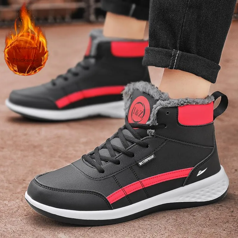 Kuding Full-Coverage Warm Slip-Resistant Water-Resistant Cushioning Skateboard Shoes Men's-7