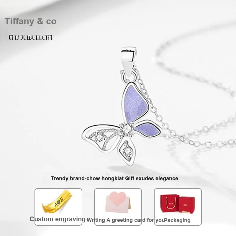 CHAOHONGJI S925 Silver Necklaces Women's-3
