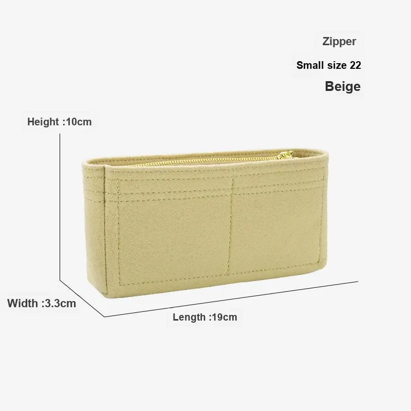 Lan Bao Fan Felt Mini, Storage Bag Insert, Medium Bag, Bag Strap Unisex Multicolor-19
