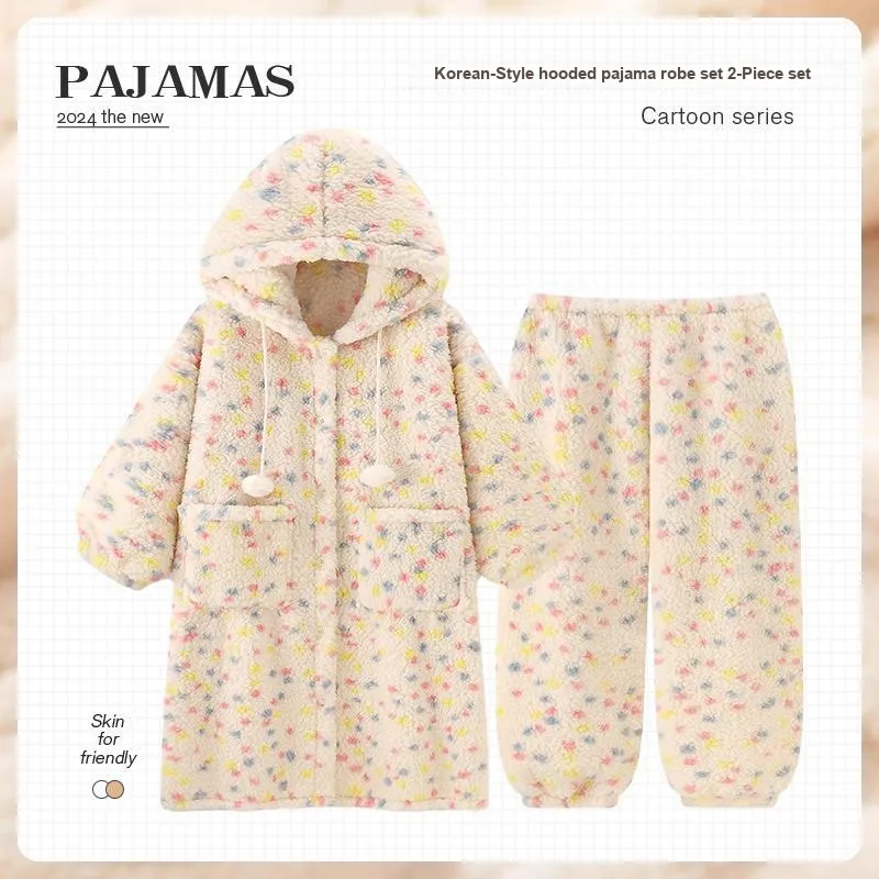 O'MESIK Pajama Set Unisex Apricot-1