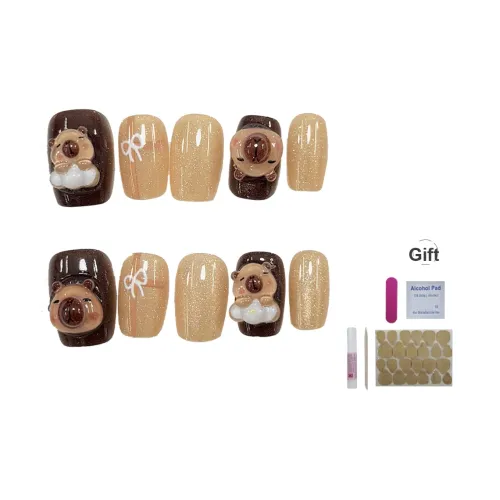 UNSEKI Бараду Медвежонок Премиум Feel Фальшивая Погоня Короткий ЛАДДЕР Темно-кофейный Jump Цвет