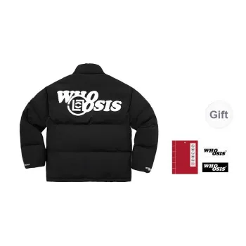 WHOOSIS Down Jacket Unisex Black