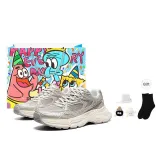 Gray Brown (Floral Shopping Bag+Socks)