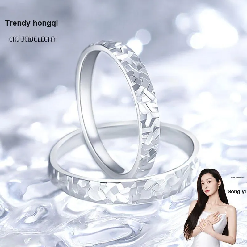 CHAOHONGJI 990 Fine Silver Rings Unisex-11