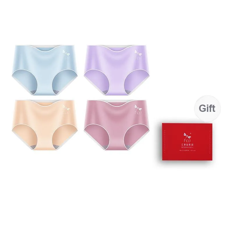 RED DRAGONFLY Underpants Women's Box 4 Pack-13