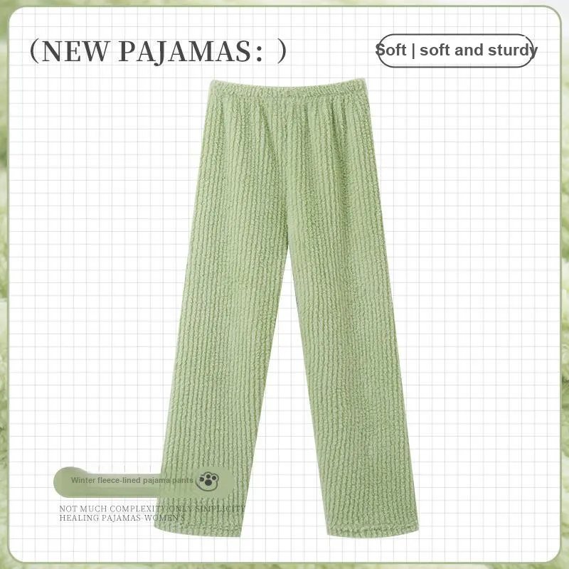 MADALLO Pajama Pants Women's Light Green-1
