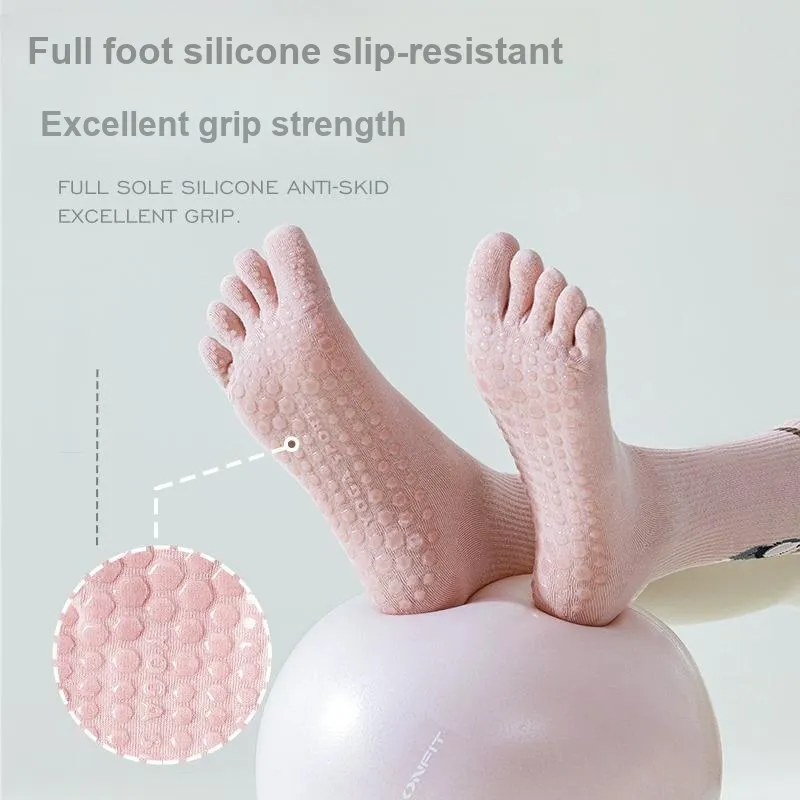 LUOLIAN Mid Calf Socks Women's 4 Pack-9
